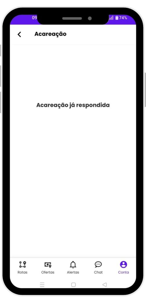 acareação respondida